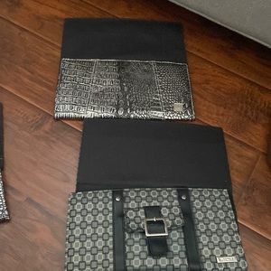 2 black/gray miche bag shells bundle